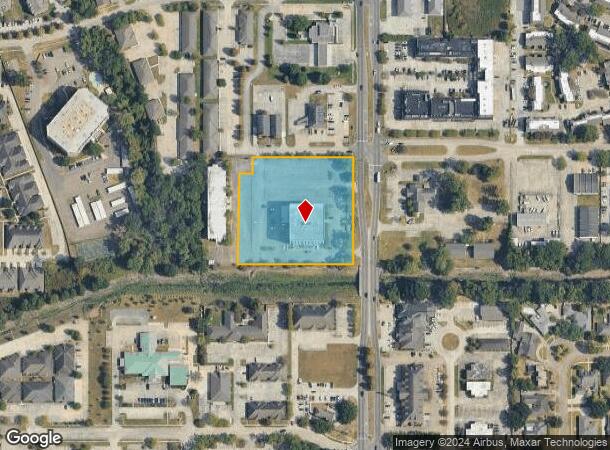  3636 S Sherwood Forest Blvd, Baton Rouge, LA Parcel Map