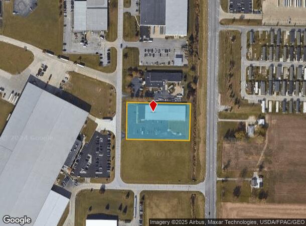  7400 Ponderosa Rd, Perrysburg, OH Parcel Map