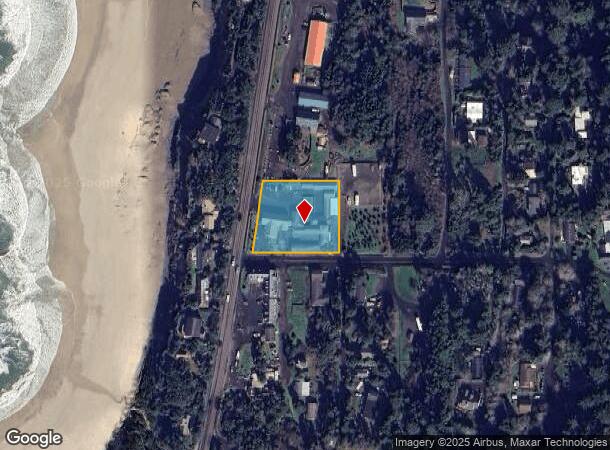  1130 Nw Art St, Seal Rock, OR Parcel Map