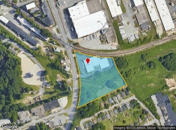  1515 W Green Dr, High Point, NC Parcel Map