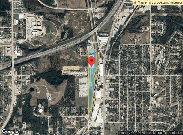  1000 N Mission St, Sapulpa, OK Parcel Map