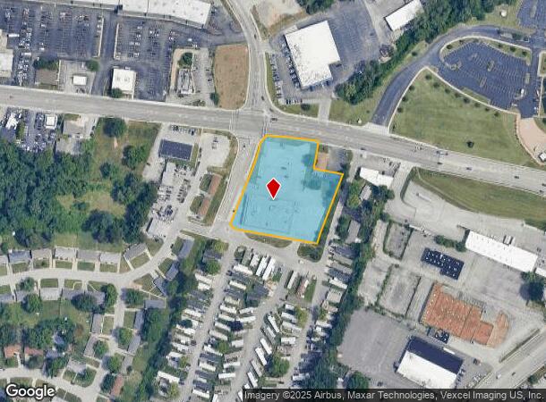  2329 W Clay St, Saint Charles, MO Parcel Map