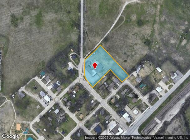 218 Main St, Haslet, TX Parcel Map