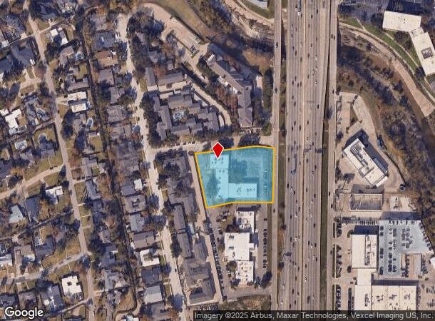  11411 N Central Expy, Dallas, TX Parcel Map