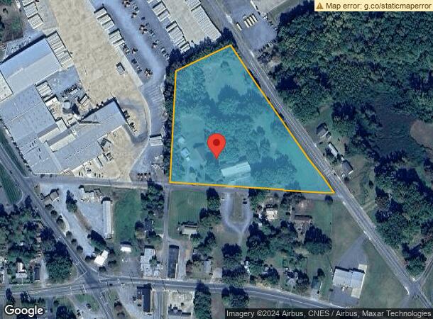  250 East Ave, Seagrove, NC Parcel Map