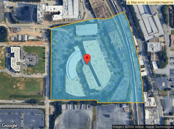  384 Northyards Blvd Nw, Atlanta, GA Parcel Map