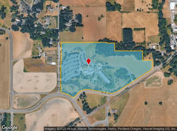 2525 E Allison Ln, Newberg, OR Parcel Map