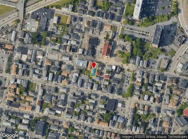 211 Columbia St, Fall River, MA Parcel Map