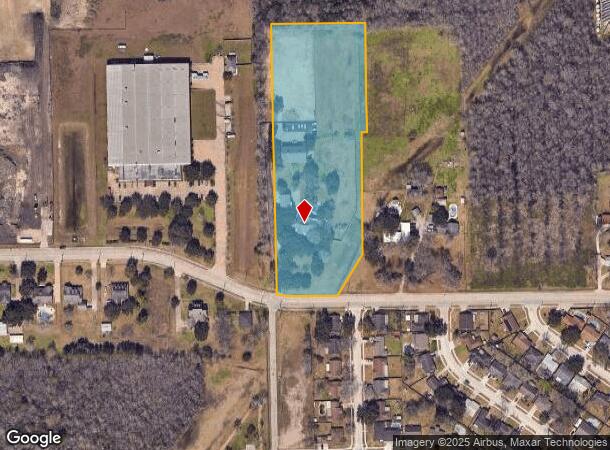 5205 W Orange St, Pearland, TX Parcel Map