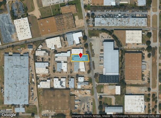 1119 111Th St, Grand Prairie, TX Parcel Map