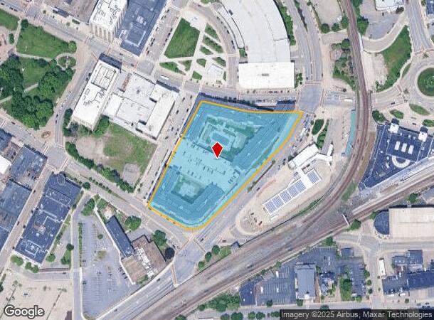  145 Front St, Worcester, MA Parcel Map