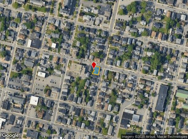 463 Pine St, Fall River, MA Parcel Map