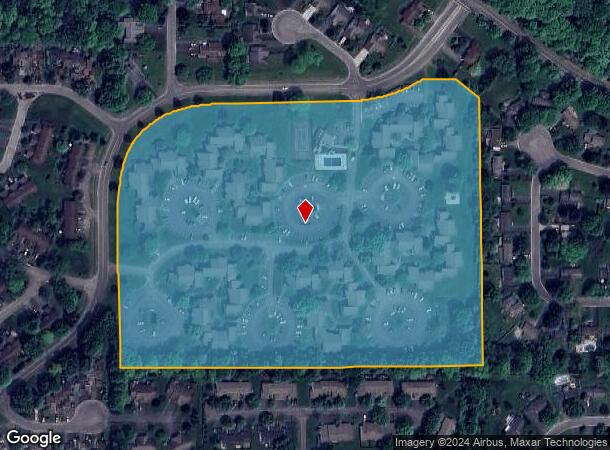  40 Whitney Ridge Rd, Fairport, NY Parcel Map