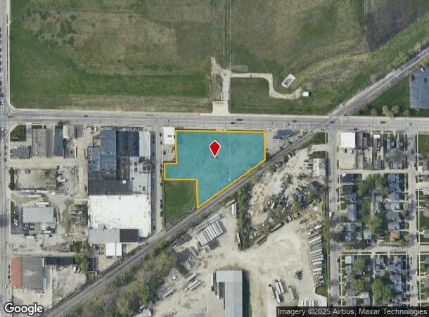 2709 60Th St, Kenosha, WI Parcel Map