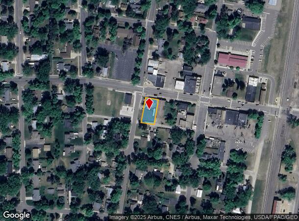  121 Main St W, Isanti, MN Parcel Map