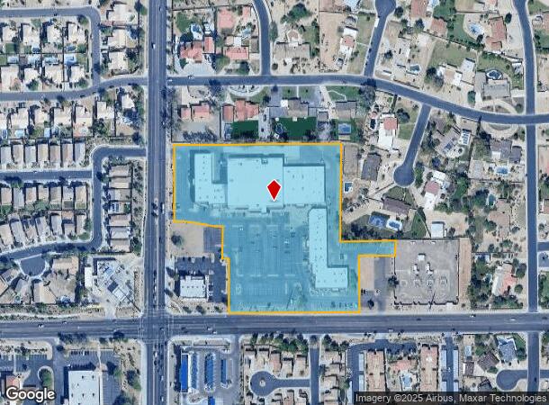  6660 W Cactus Rd, Glendale, AZ Parcel Map