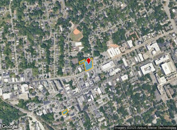  400 W Rosemary St, Chapel Hill, NC Parcel Map