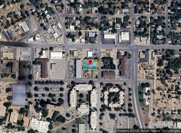 1805 S Van Buren St, San Angelo, TX Parcel Map