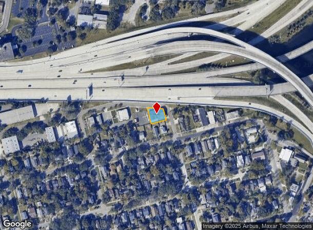 624 Goodwin St, Jacksonville, FL Parcel Map