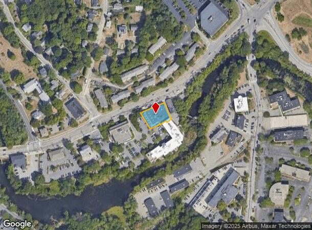  2282 Washington St, Newton Lower Falls, MA Parcel Map