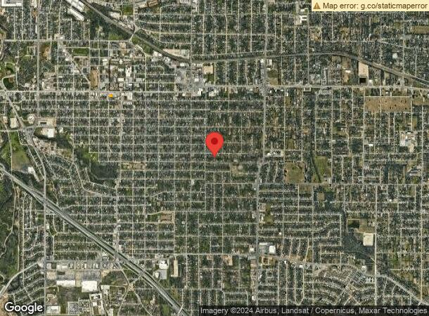  1411 Wesleyan St, Fort Worth, TX Parcel Map