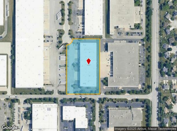  883 Carol Ct, Carol Stream, IL Parcel Map