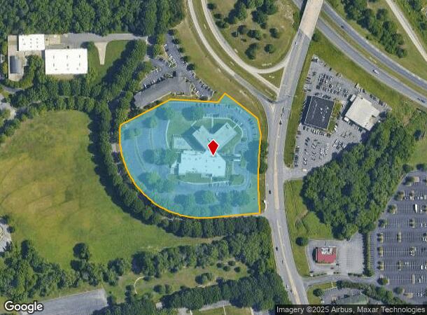 5790 University Pky, Winston Salem, NC Parcel Map