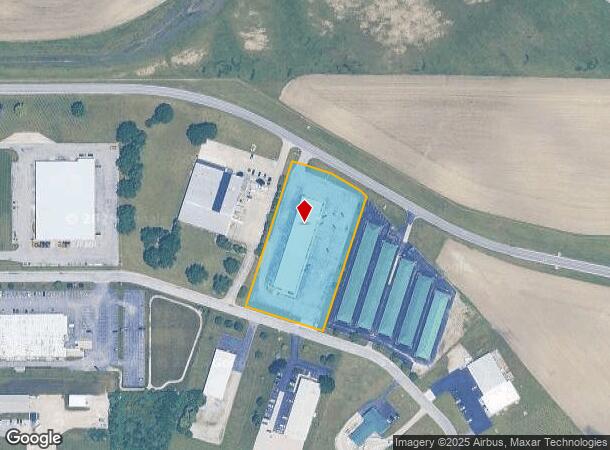 411 W Riggin Rd, Muncie, IN Parcel Map