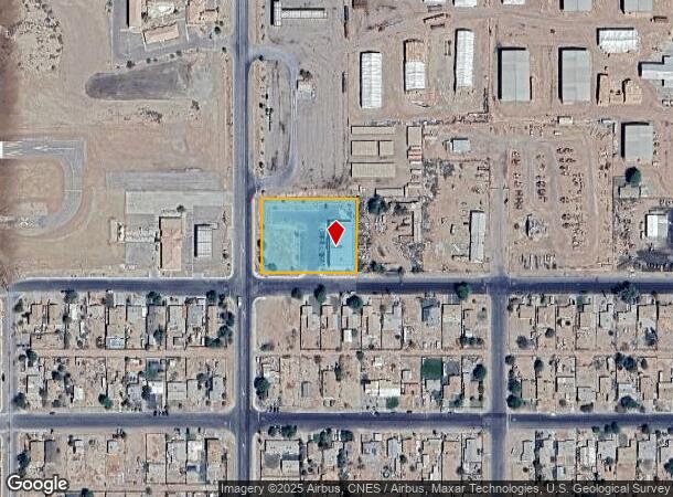 162 E Delta St, Calipatria, CA Parcel Map