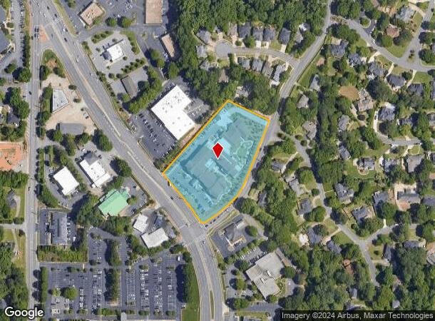  1032 Johnson Ferry Rd, Marietta, GA Parcel Map