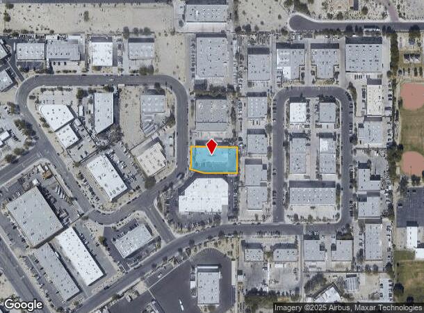 72232 Corporate Way, Thousand Palms, CA Parcel Map