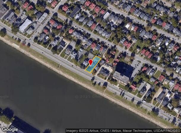 1526 Kanawha Blvd E, Charleston, WV Parcel Map