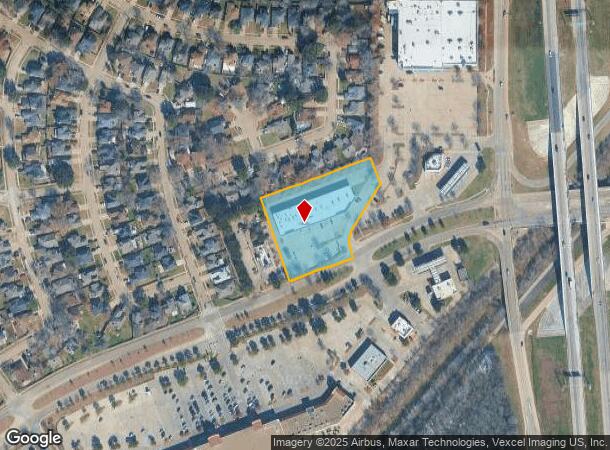2425 Se Green Oaks Blvd, Arlington, TX Parcel Map