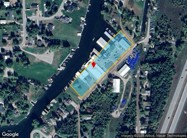 3212 Nabanois Trl, Indian River, MI Parcel Map