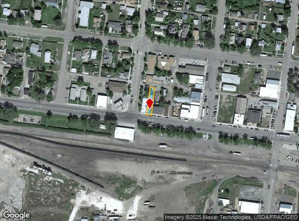 121 W Legion St, Whitehall, MT Parcel Map