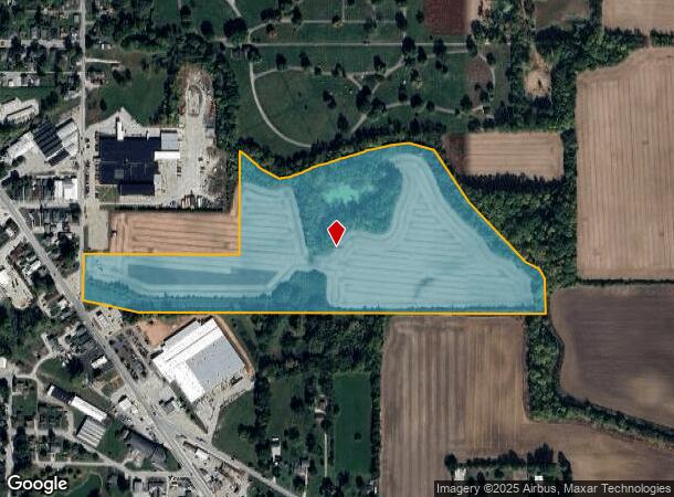 615 S Grant St, Lebanon, IN Parcel Map