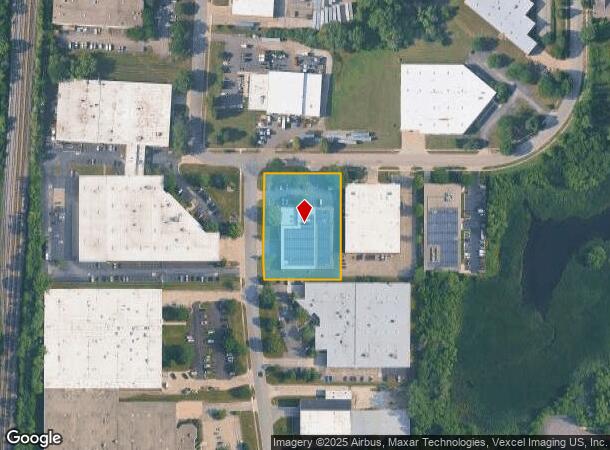 1051 Frontenac Rd, Naperville, IL Parcel Map