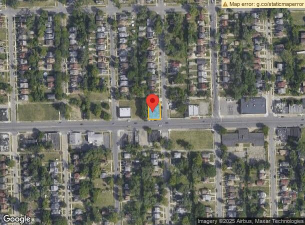  13200 Fenkell St, Detroit, MI Parcel Map