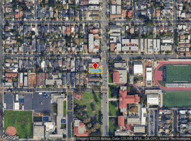 717 Main St, El Segundo, CA Parcel Map