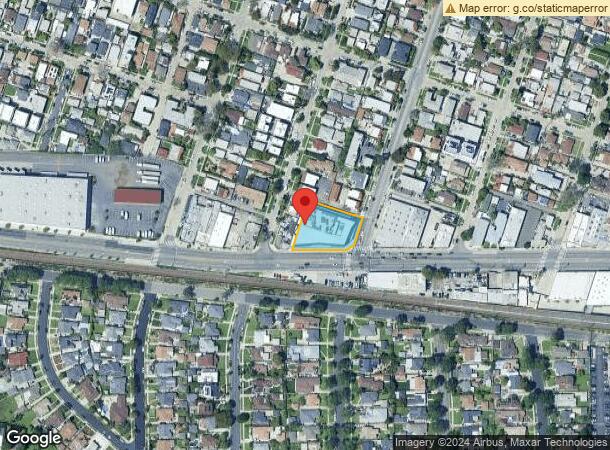  5247 W Jefferson Blvd, Los Angeles, CA Parcel Map