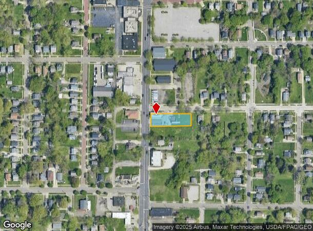 609 S Arlington St, Akron, OH Parcel Map