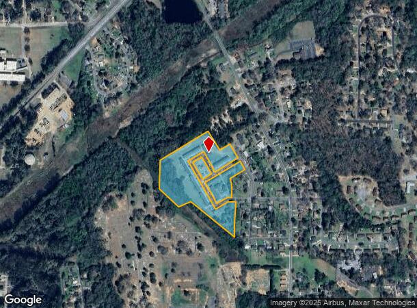  104 Walker St, Americus, GA Parcel Map
