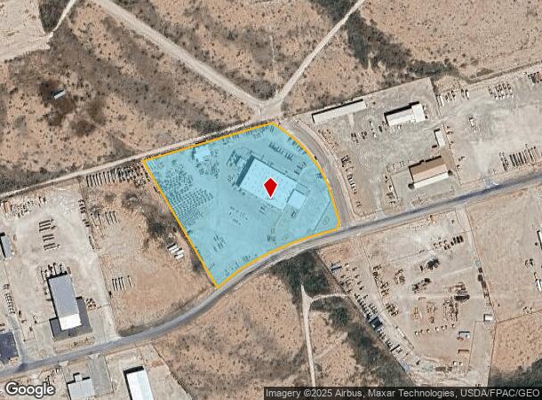 13014 W County Road 100, Midland, TX Parcel Map