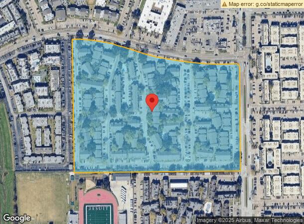  8701 Town Park Dr, Houston, TX Parcel Map