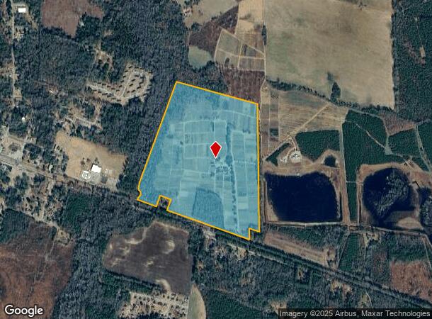  153 Rainey Webber Rd, Eastover, SC Parcel Map