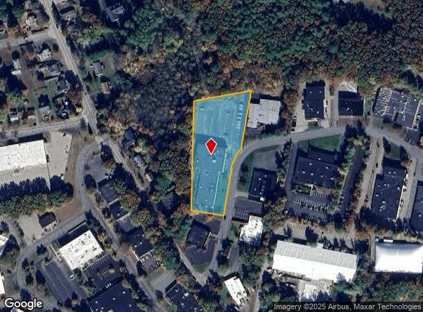 4 Tech Cir, Natick, MA Parcel Map