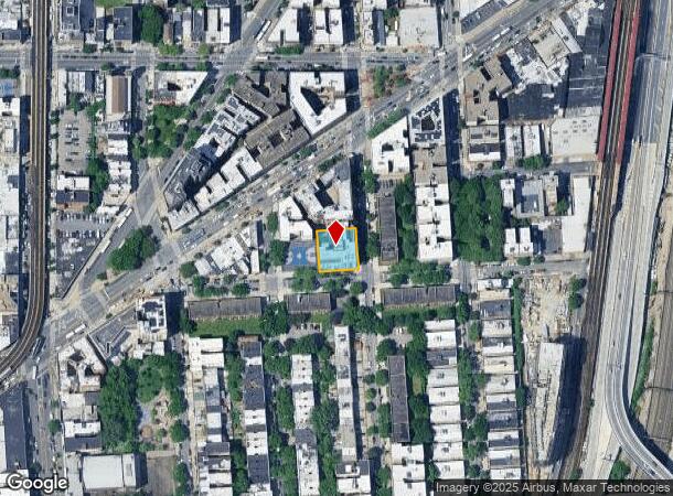 1115 E 165Th St, Bronx, NY Parcel Map