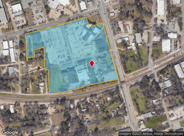  109 N Frazier St, Conroe, TX Parcel Map