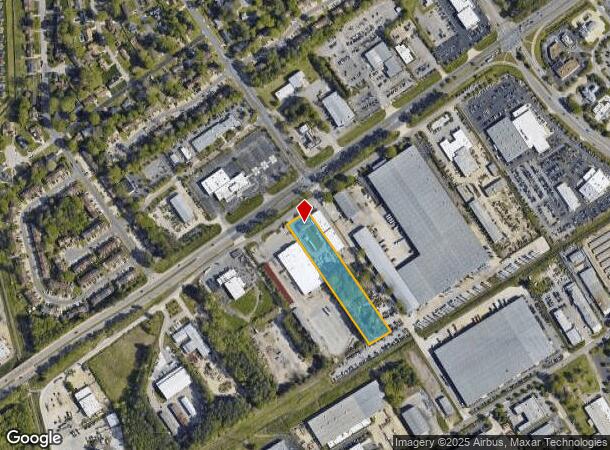  1732 S Military Hwy, Chesapeake, VA Parcel Map