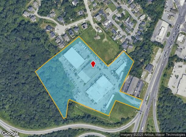  8830 Washington Blvd, Jessup, MD Parcel Map